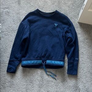 Under Armour Blue Sweatshirt with Bull Detail